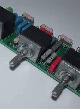 连续可调高音中音低音衰减式音调板ALPS 蓝壳500K电位器装配LG175