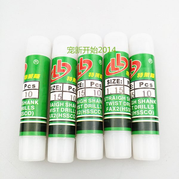 2.6特莱隆含钴直钻M42材质高钴直柄麻花钻头HSSCO8钻不锈钢小钻头 - 图1