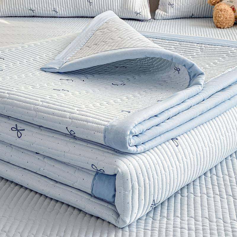 新款双层纱床盖四季通用榻榻米炕盖正反两用宿舍床垫防滑床单单件,淘宝优惠券,粉丝福利购,淘宝优惠卷