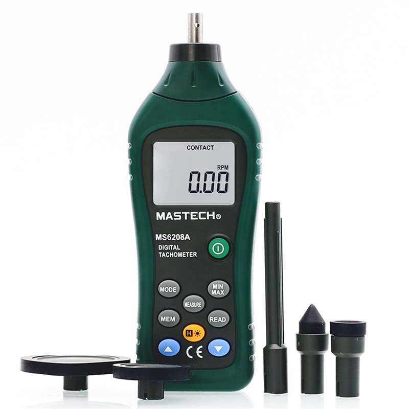 华仪MS6208A数显接触式转速计转速测量测速仪非接触数字转速 - 图3