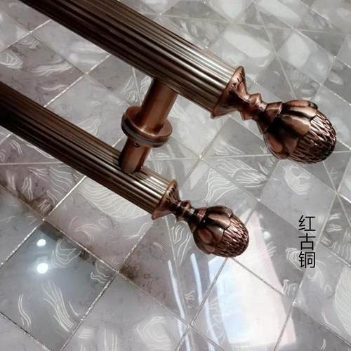 KTV包厢门拉手欧式不锈钢防火门酒店足浴木门铝合金玻璃门把手 - 图2