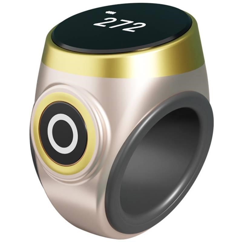 Number counter new touch OLED luminous screen hand press ring charging smart digital display manual counter