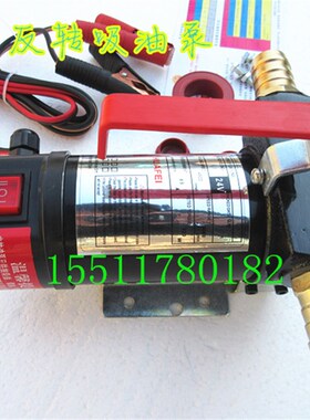 12v24V齿轮输油泵 润滑油 食用油 机油硅油 变速箱油 刹车抽油泵