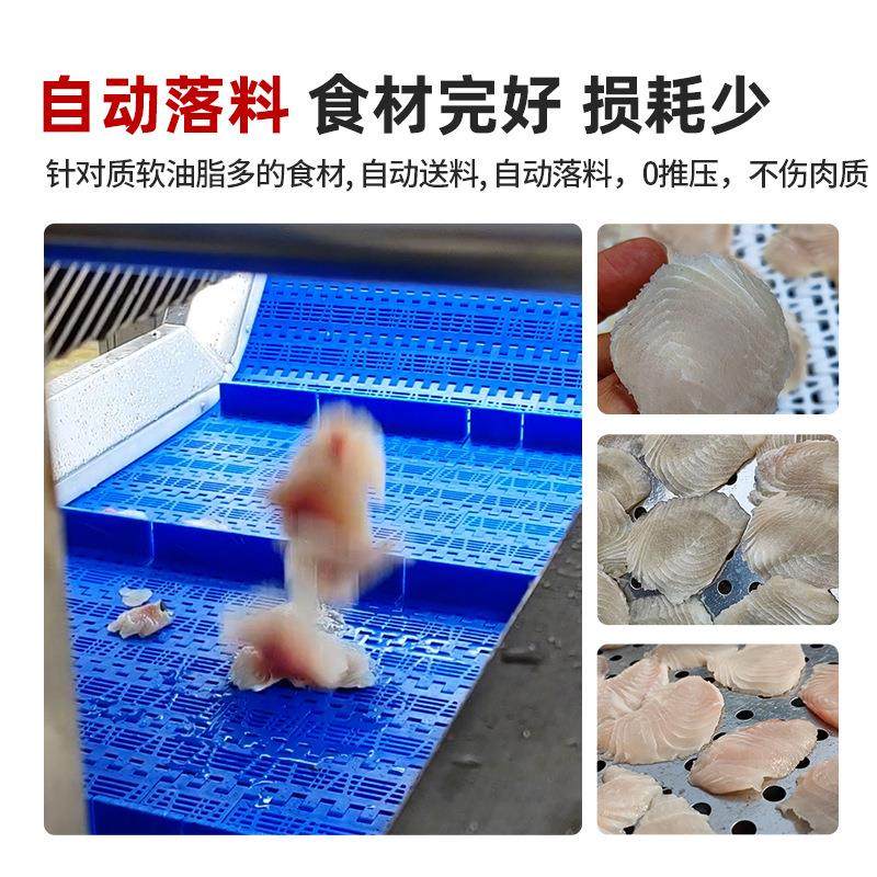 下出料斜切鱼片机商用双槽切片巴沙鱼猪羊牛多功能切片,淘宝优惠券,粉丝福利购,淘宝优惠卷