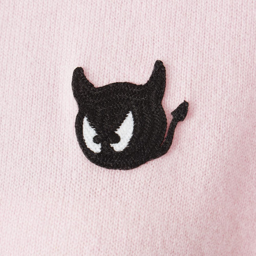 WAAC小恶魔官方秋冬女士高尔夫服装Sweater毛衣套头衫卫衣 - 图2