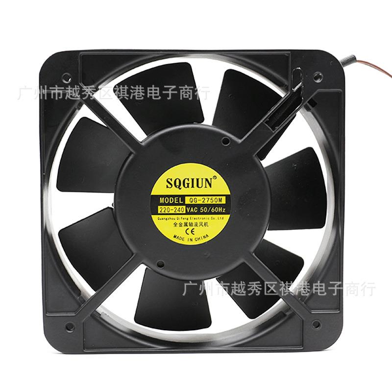 15CM high temperature resistant fan 15038 220V AC industrial control chassis cabinet cooling fan 150*150*38