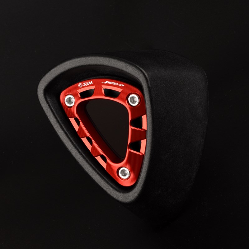 适用三阳哈士奇150改装排气管防w护支架JET SL 125/150排气盖装饰 - 图0