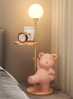 可爱暴力熊摆件大型落地托盘客厅创意家居装饰品搬家乔迁新居礼品