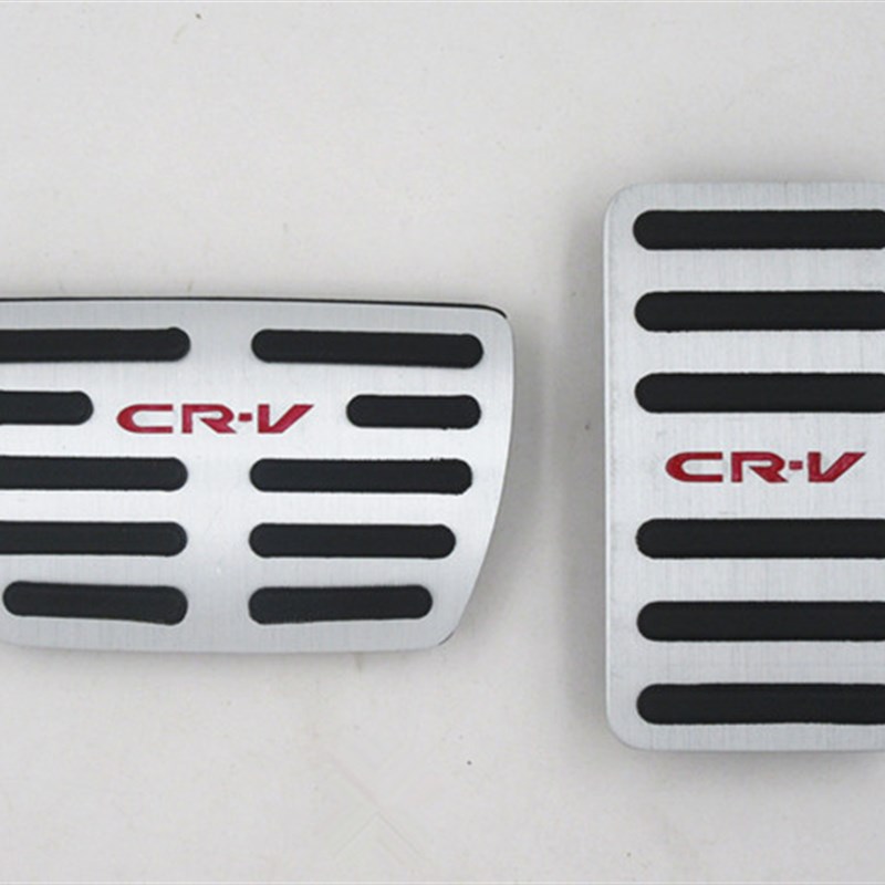 油门踏板 刹车 脚踏板 防滑垫 免A打孔安装 铝合金17-21款 CRV - 图2