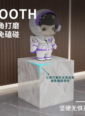 工艺品摆件台花架客展厅玄关酒店会所岩板装饰立柱大理石雕塑底座