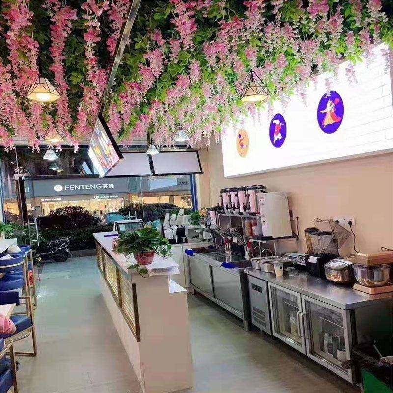 奶茶店水吧工作台冰柜商用不锈钢冷藏柜冰箱雪克台冷饮操作台定制,淘宝优惠券,粉丝福利购,淘宝优惠卷