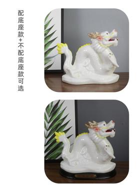 陶瓷生肖入口办公室牛饰品桌面家居饰品客厅装饰书桌工艺品饰品