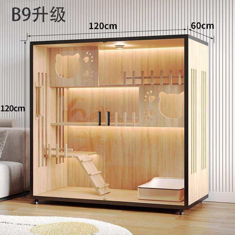 猫笼木质猫别墅猫笼子猫柜猫窝猫房子别墅猫屋猫猫窝猫咪柜猫城堡,淘宝优惠券,粉丝福利购,淘宝优惠卷