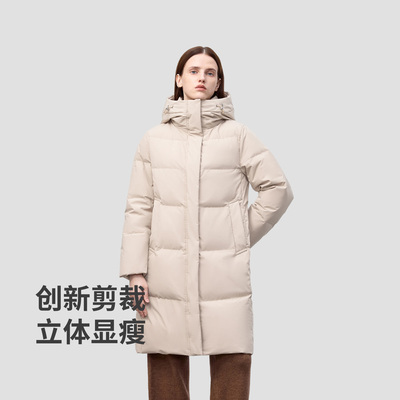 BINJORA冰洁95绒白鸭绒羽绒服