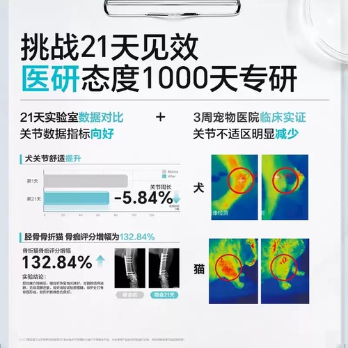 卫仕筋骨魔方犬用鲨鱼软骨素大狗狗用金毛关节舒硫酸软骨素关节葆 - 图1