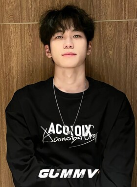 冷淡风男士项链美式嘻哈搭配链子小众锁骨链轻奢简约潮流吊坠首饰