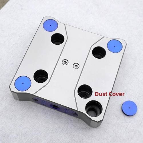 CNC四轴五轴夹具D/D快换高精度同心平口钳零点定位自定心虎钳 - 图1