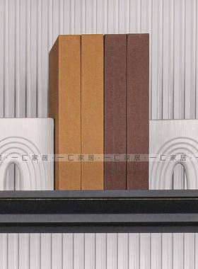 现代简约黑白云朵人组合摆件 样板间酒店客厅书房饰品