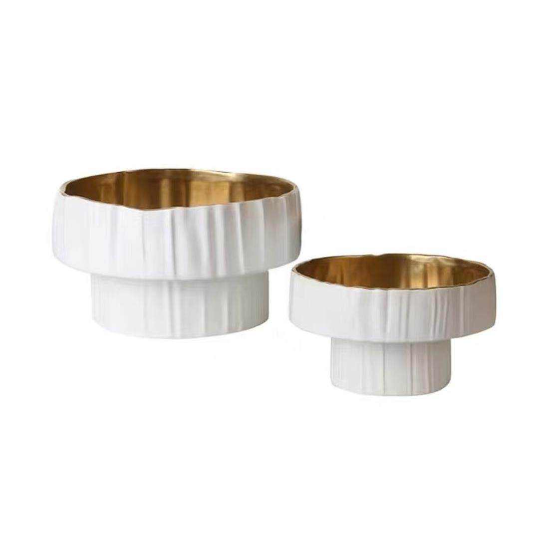 现代简约手工陶瓷几何果盘收纳置物花器创意摆件桌面茶几酒店民宿,淘宝优惠券,粉丝福利购,淘宝优惠卷