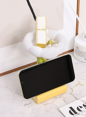 创意家居装饰品花朵树枝首饰架玄关钥匙收纳客厅电视柜桌面小摆件