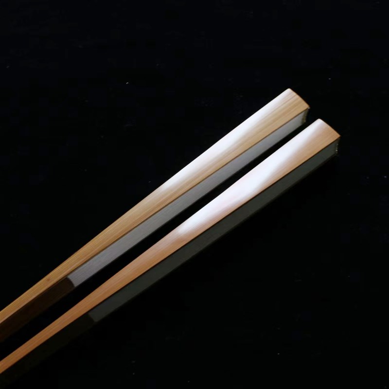 9.5寸彷古色老玉竹苏工文玩折扇空白书P法玉竹扇骨苏工折扇 - 图3