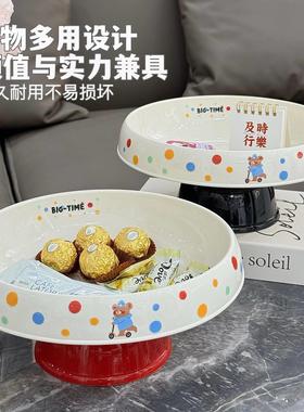 入户进门钥匙收纳玄关装饰摆饰轻奢高档高级感置物架小托 托盘收