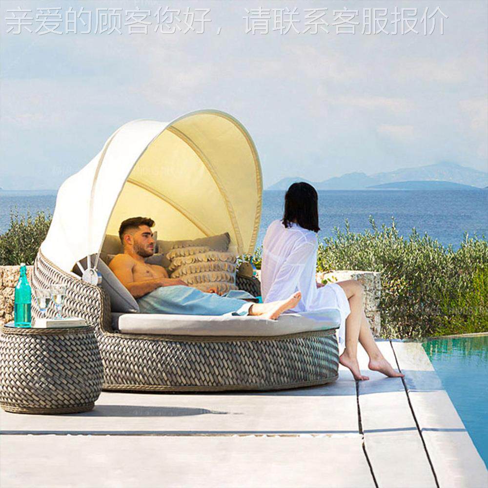 户外家休闲藤椅别墅阳台庭花园防水防晒计院师设室56外藤编沙发具,淘宝优惠券,粉丝福利购,淘宝优惠卷