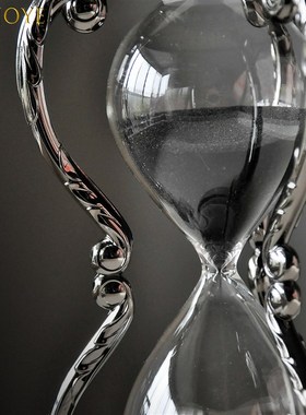 十二星座金属沙漏30分钟计时器创意摆件家居装饰品送男士女友礼物