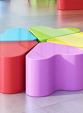 玻璃钢爱心造型座椅雕塑公园林景观爱情主题桌椅摆件网红打卡美陈