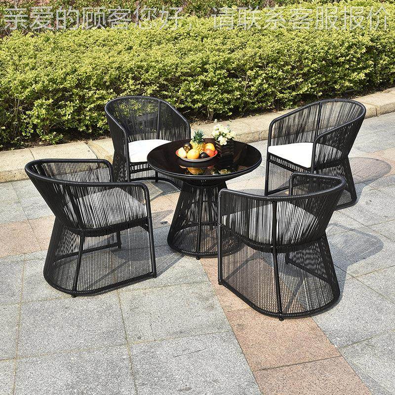 户外庭23-3-17-院藤椅三桌五套组合室外简约件现代度假区单椅几阳,淘宝优惠券,粉丝福利购,淘宝优惠卷