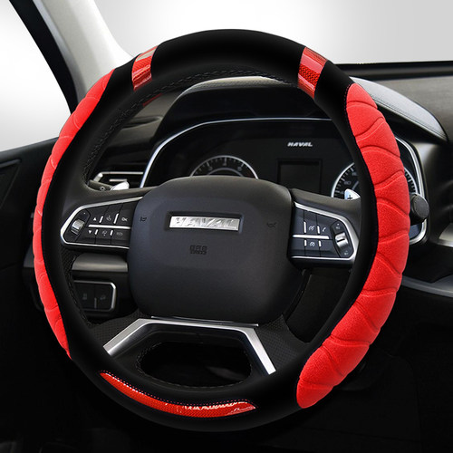 哈弗H6 H4 H2 F5H1H5H7H8H9哈佛M6长城M4C30 F7x毛绒方向盘套冬季 - 图3