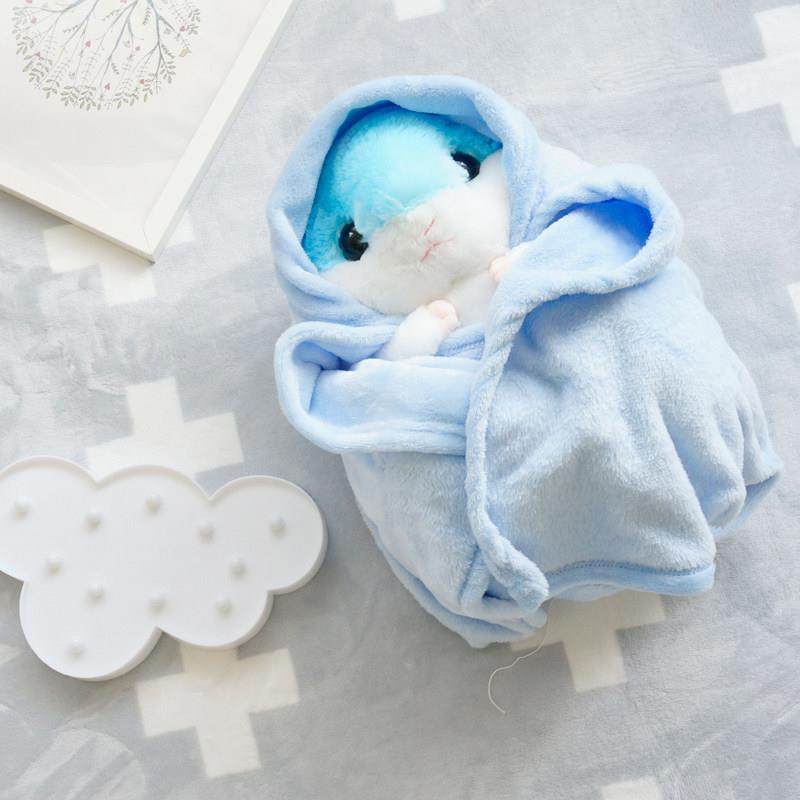 可爱仓鼠午睡枕被子汽车抱枕被子两用靠垫被大号靠枕珊瑚绒空调毯,淘宝优惠券,粉丝福利购,淘宝优惠卷