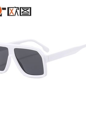 男女士时尚太阳镜 复古防晒墨镜个性风潮欧美太阳眼镜6121