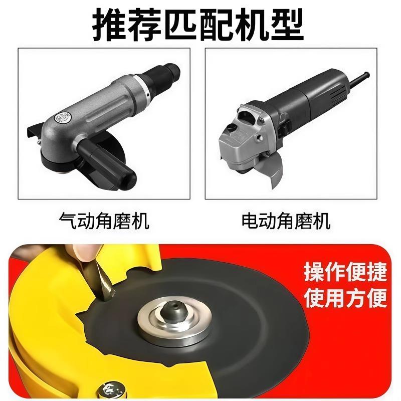 100型角磨机磨钻头支架固定器多规格钻头研磨打磨辅助工具10合1款 - 图3