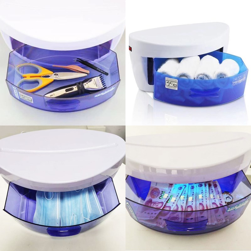 Mini UV Disinfection Cabinet Barber Shop Beauty Salon Nail Salon Small Mask Mobile Phone Towel Ozone Box
