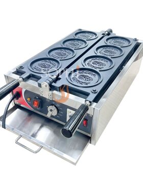 110MM Coins Cake Bakery Machine Corn Shape Commercial Waffle