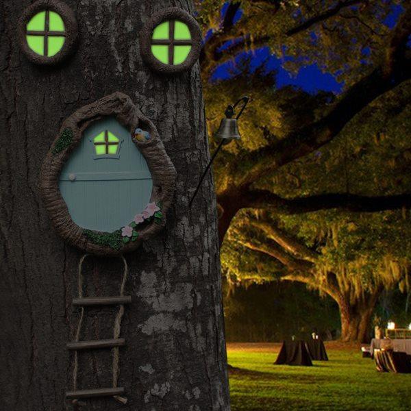 花园门窗挂件庭院花架树脂夜光门窗装饰品墙面栅栏挂饰微景观摆件,淘宝优惠券,粉丝福利购,淘宝优惠卷