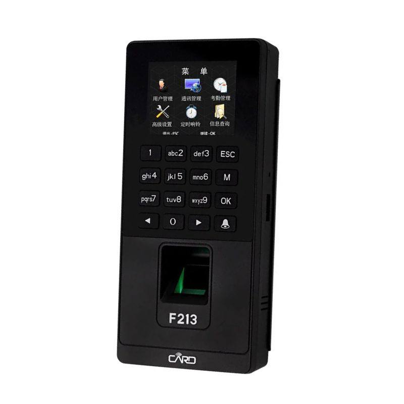F213考勤指纹门禁刷卡密码自动门玻璃门U盘导出报表All磁力锁 - 图3