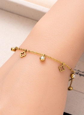 四叶草爱心星星月亮手链