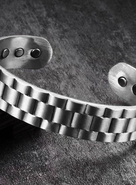 欧美潮酷磁石手镯6402