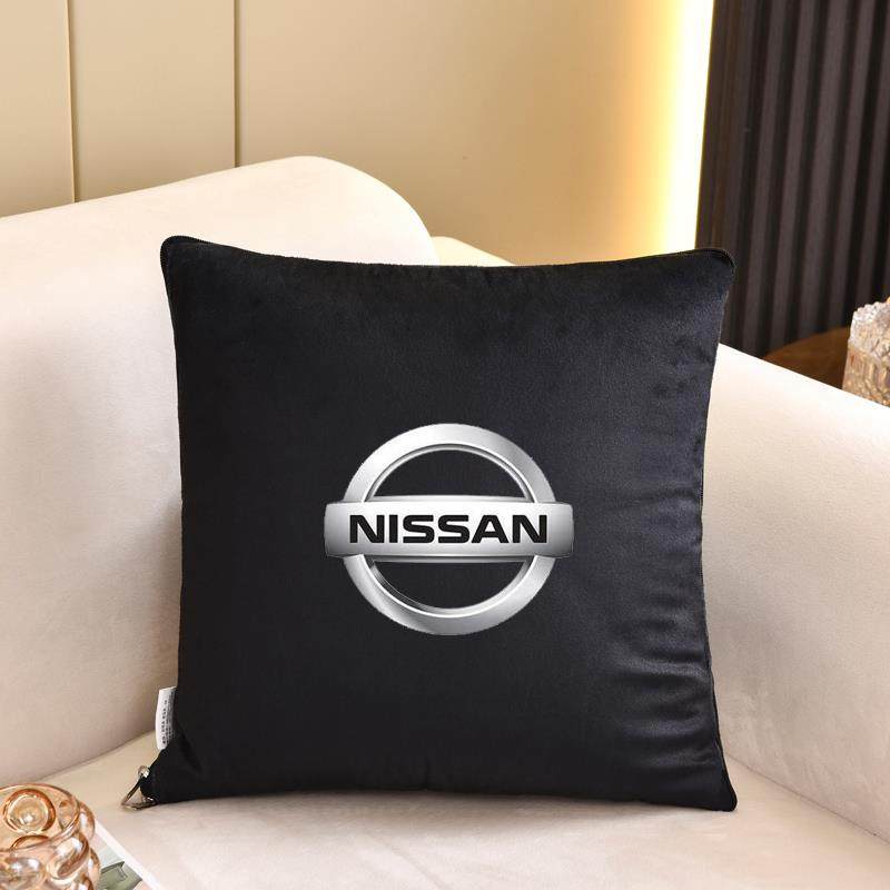 加厚汽车抱枕被子两用新款四季通用车载多功能靠枕靠背车内折叠被 - 图2