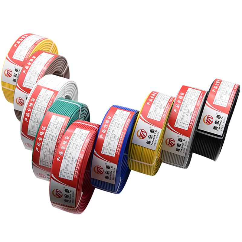 RV电线 线0.3 0.5 0.75平方软电缆单芯多股铜芯电子线 线电源控制 - 图3