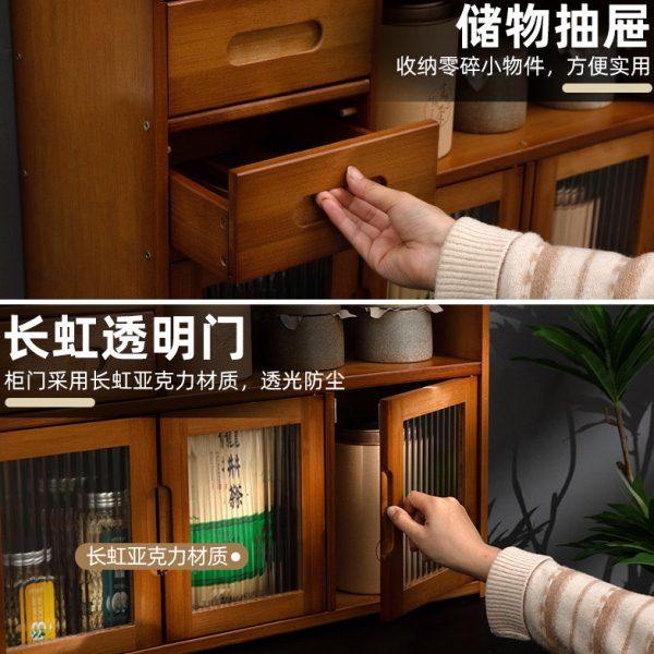 茶叶置物架茶水柜子茶台小茶桌台面家用实木功夫边几茶具边柜茶盘,淘宝优惠券,粉丝福利购,淘宝优惠卷