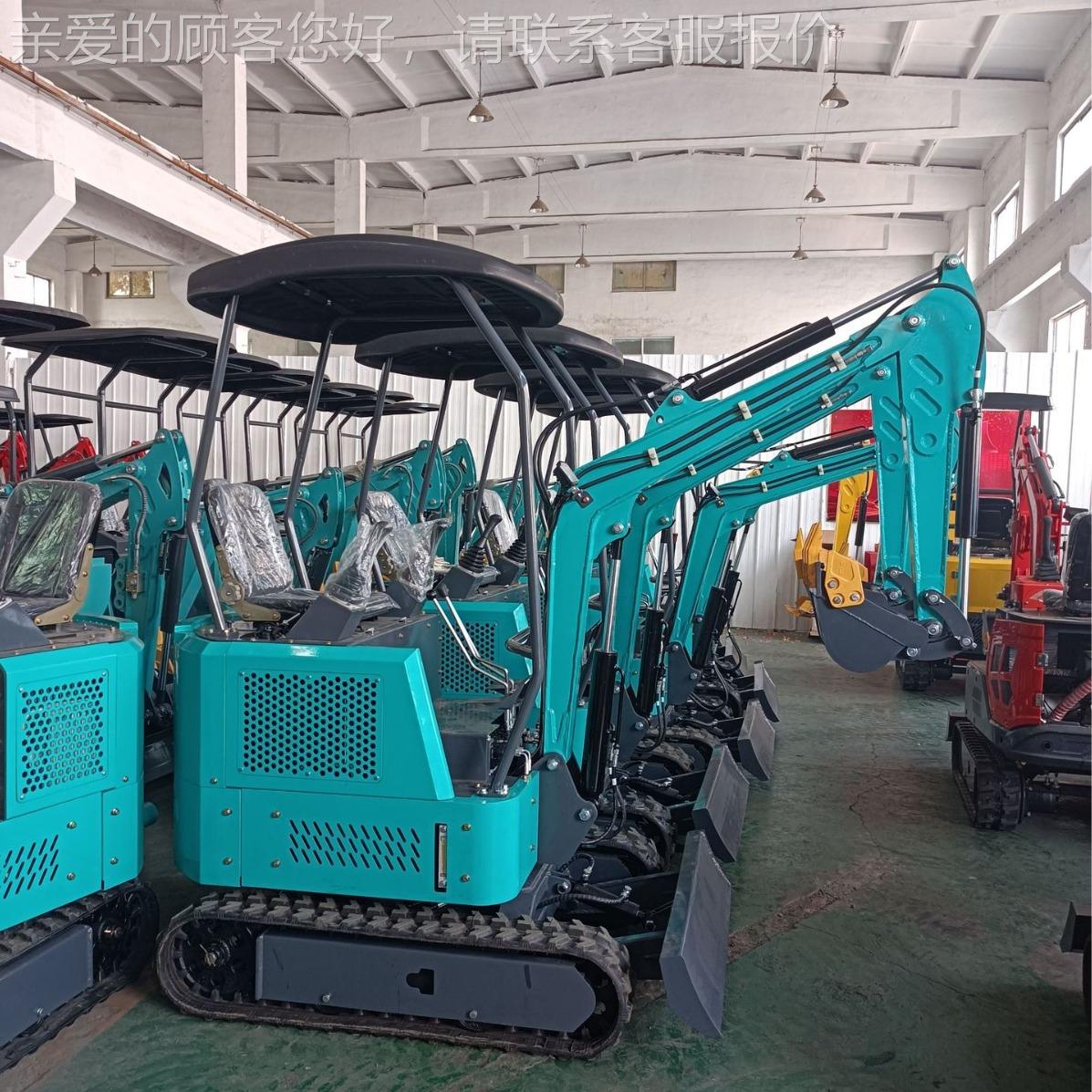 定程挖制小型挖掘CQ12机果园小微机工挖坑填土小钩机型履带式挖掘 - 图2