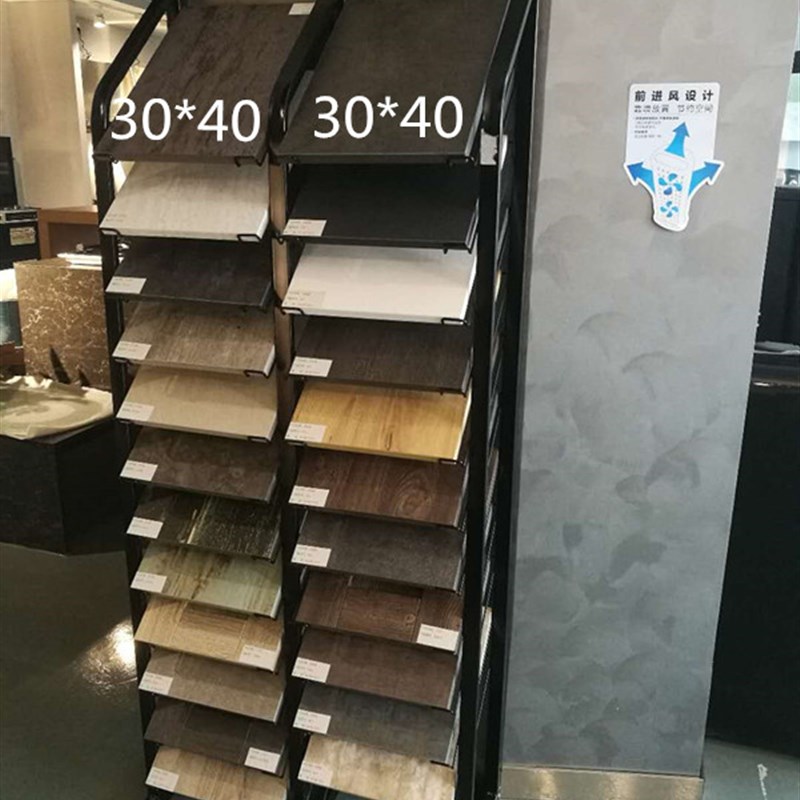 橱柜门板展示架30*40色卡展示架子瓷砖展架铝扣板天花色板展示架 - 图0