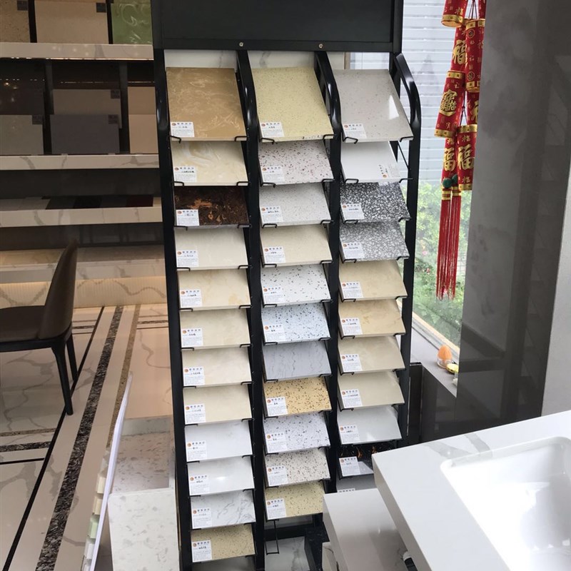 橱柜门板展示架30*40色卡展示架子瓷砖展架铝扣板天花色板展示架 - 图3
