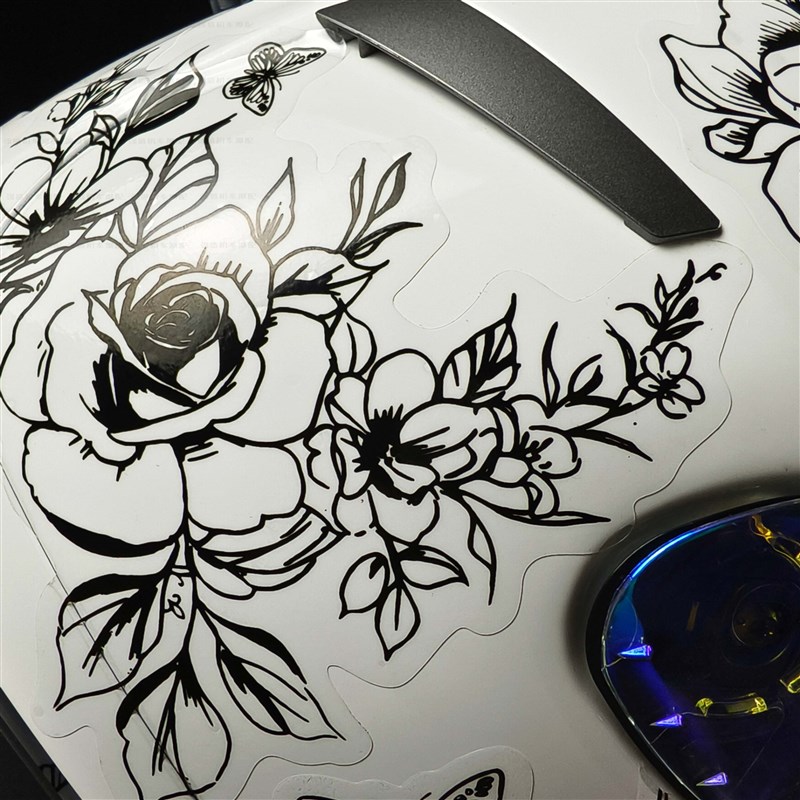 适用SHOEI X14 X15头盔贴纸Z8贴花Z7素盔AGV K1 K3拉花RX7X改装贴 - 图3