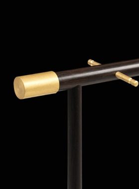 文房笔挂铜头紫光檀可拆红木笔架实木创意组装笔挂包邮教师节特惠