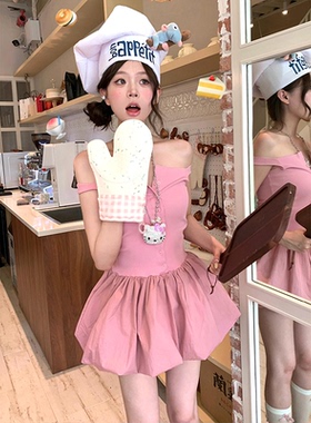 可爱镶钻Kitty猫少女心珍珠项链