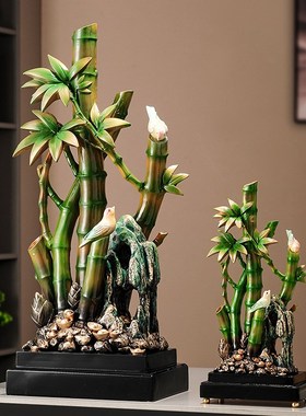 节节高升招财富贵竹n子摆件客厅旺宅电视柜领导办公室乔迁新居礼